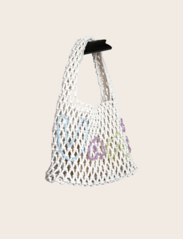 CORAL BAG white