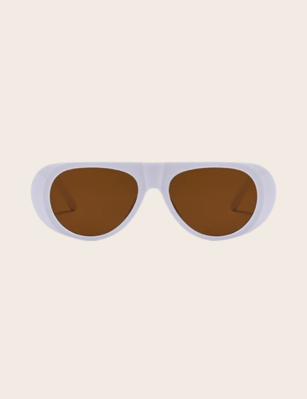 GRANDPA SUNGLASSES white