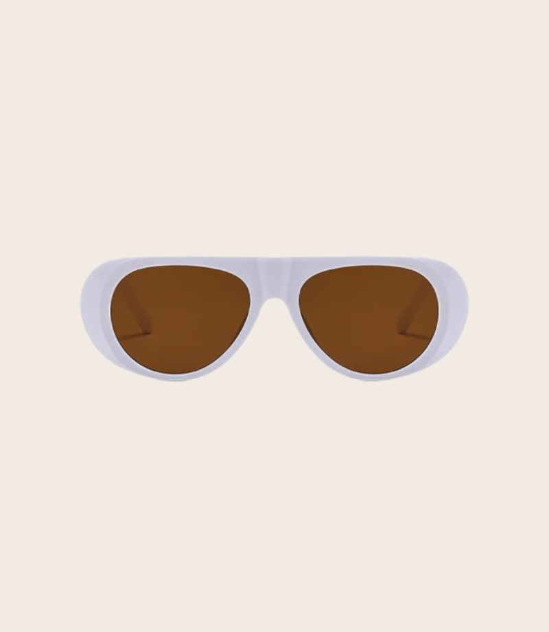 GRANDPA SUNGLASSES white