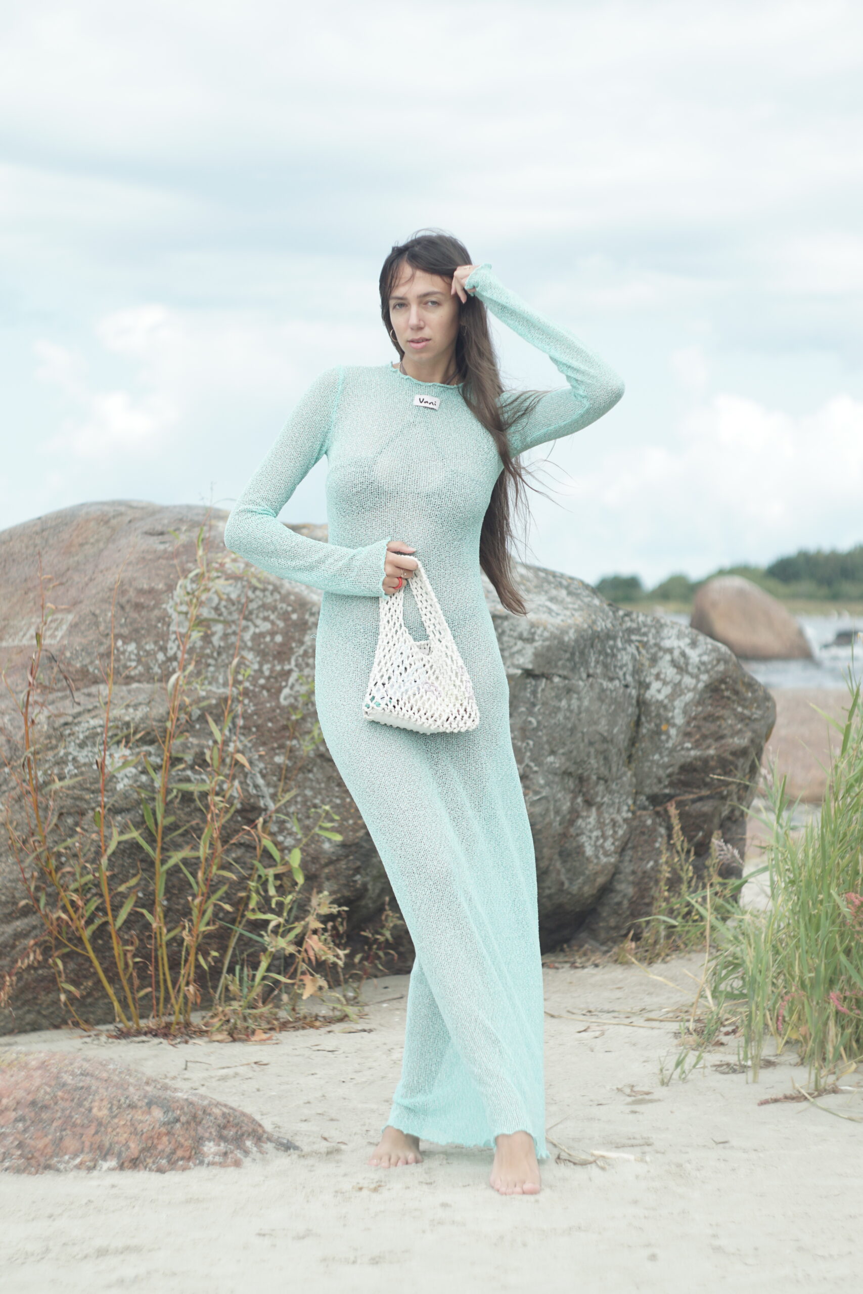 LAGOON DRESS green